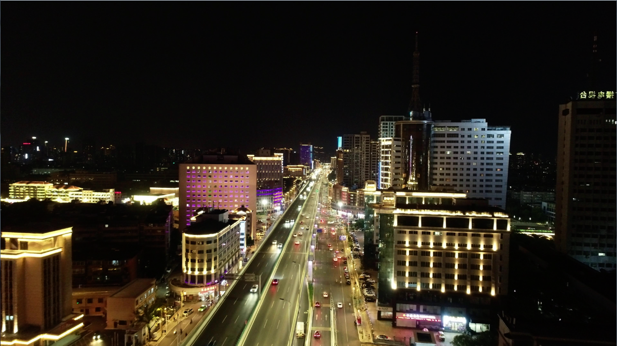 洪都大路构筑立面综合刷新工程简介